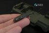 Quinta Studio QD35010 UAZ 469 3D-Printed & coloured Interior on decal paper (for Trumpeter kit) 1/35